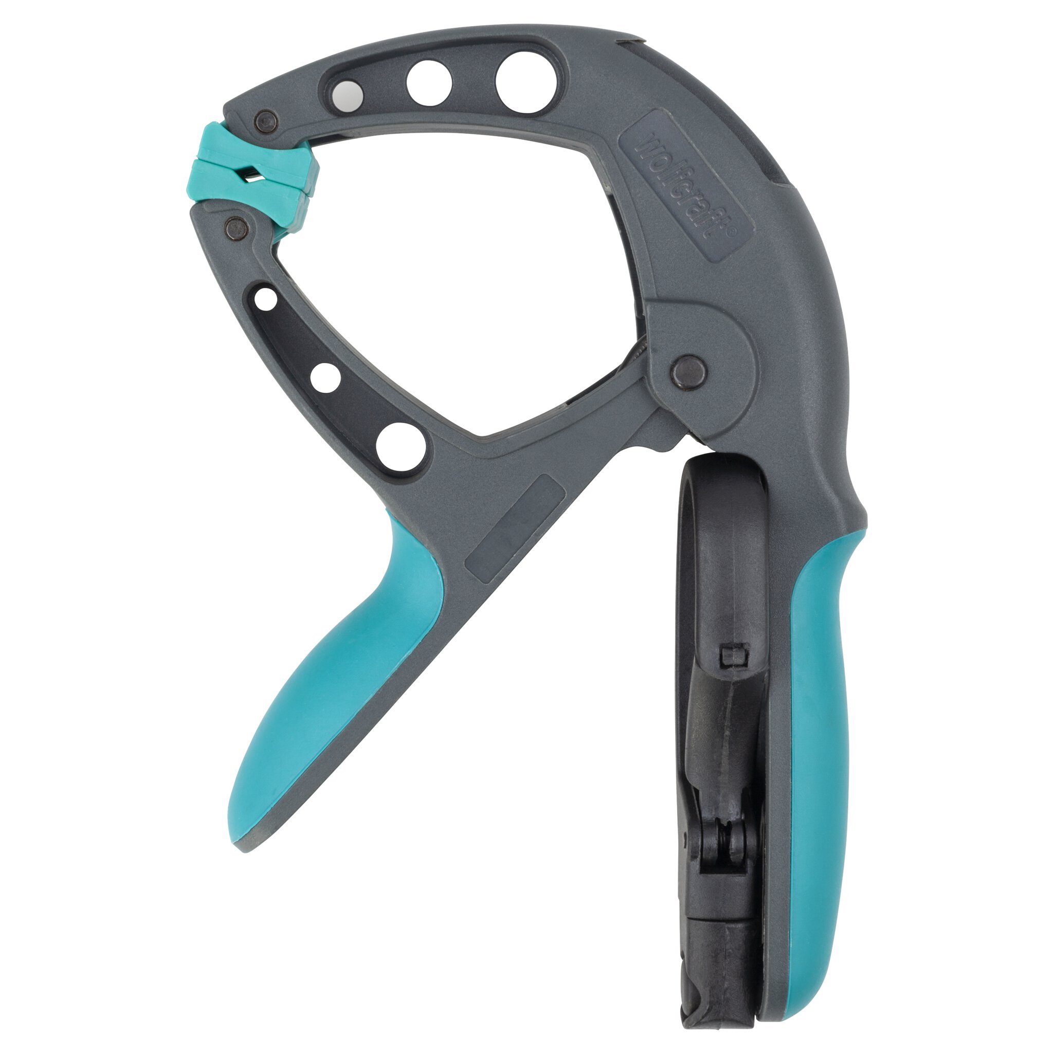1 pinza de resorte con gancho FZH 50 mm