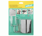 1 set de sujeción para planchas de placa de yeso de 8 pzas.