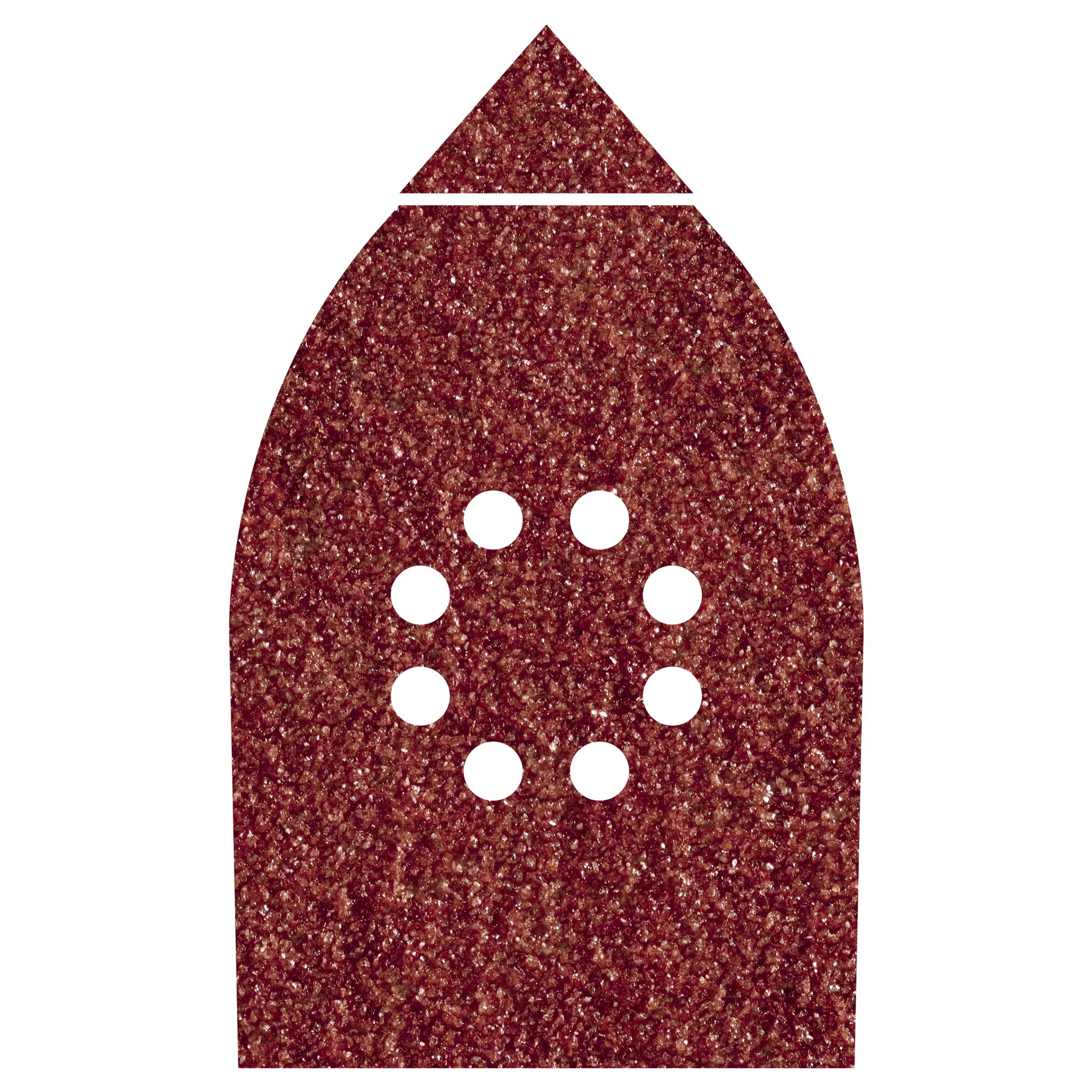 6 hojas abrasivas adhesivas corindón de grano 120 de 107 x 142 mm
