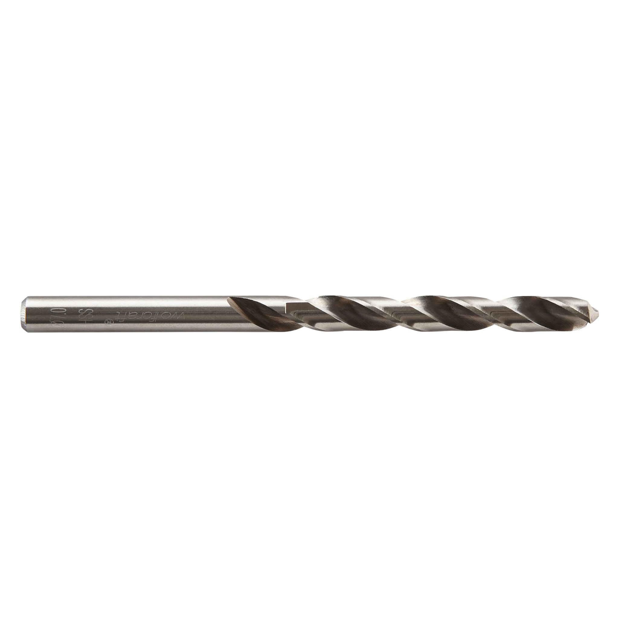 1 broca para metal HSS, rect., Ø 7,0 x 109 mm