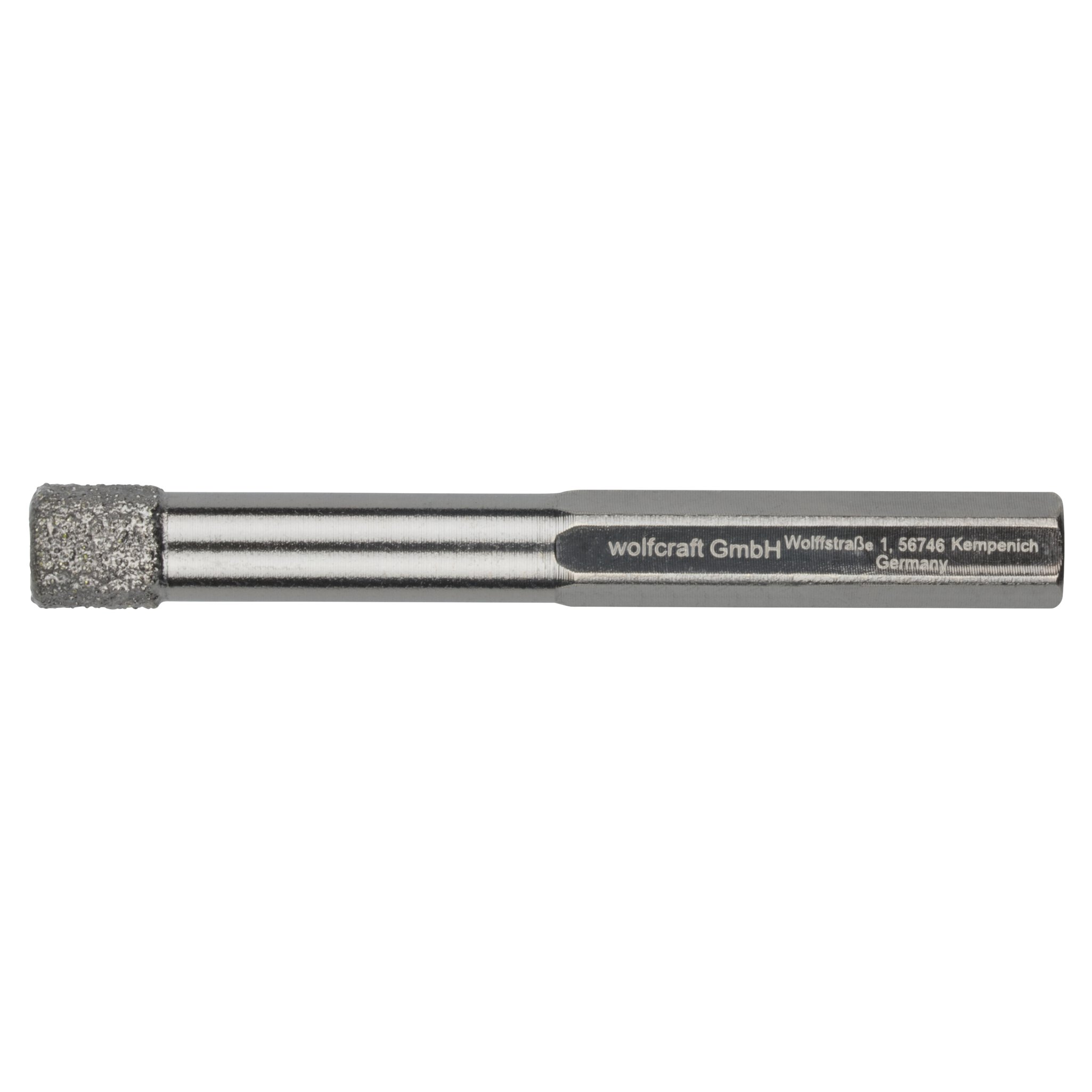 1 broca de diamante vást. hexagonal, Ø 10 mm