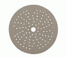 5 discos de lijar multiorificio para lijadora excéntrica, Ø 125 mm, grano 80