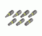 Set de puntas, TORX® (T 10–40), 7 piezas
