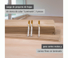 Juego de proyecto de hojas de sierra de calar "Laminado", 3 piezas