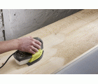 6 hojas abrasivas adhesivas corindón de grano 40 de 98 x 139 mm