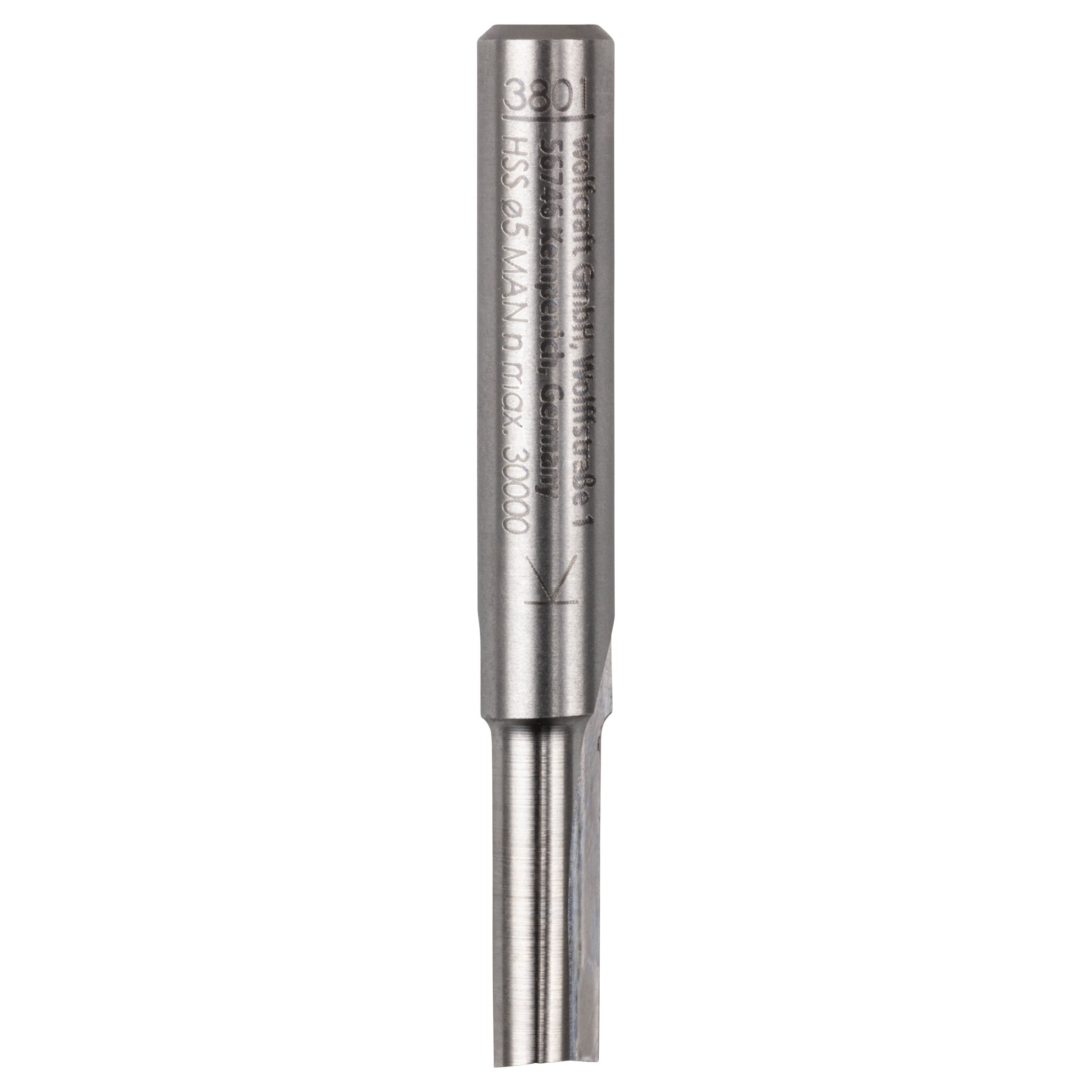 1 fresa de ranuras HSS S=6mm ø5x14mm