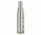 1 corona de perforación de diamante con vástago ø 18 mm