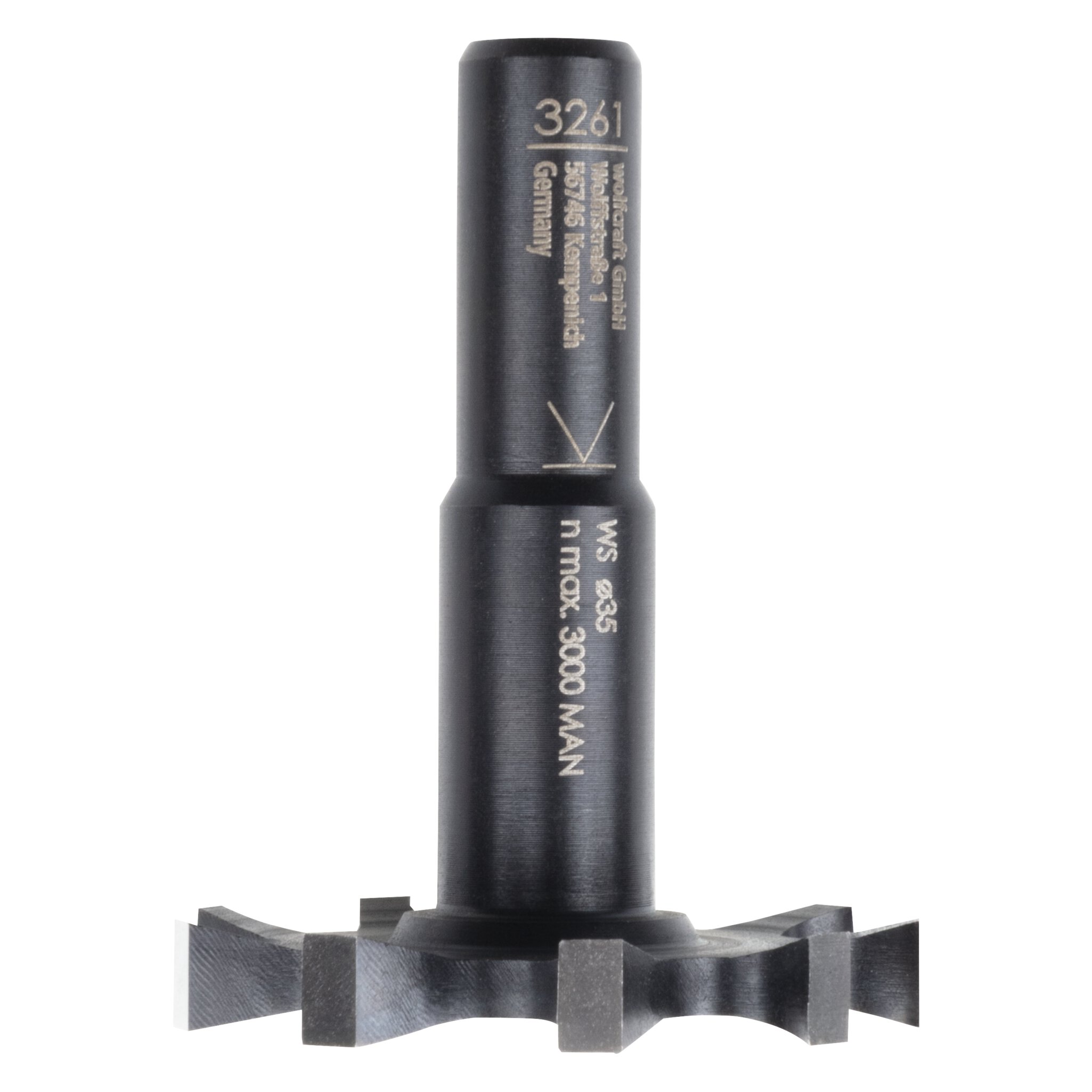1 fresa de disco para ranuras WS ø35x5mm