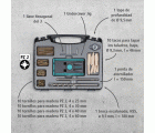 1 juego de Undercover-Jig, Pozidriv