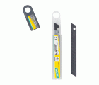 5 cuchillas separables de 9 mm pro sharp negras