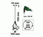 1 mezclador para pintura y mortero Ø 100 x 600 mm
