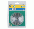 1 cepillo cónico de alambre de acero WS, trenzado M14 ø100 mm