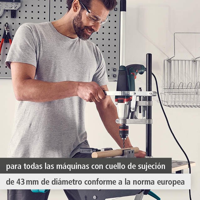 1 soporte de taladro con columna redonda