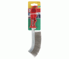 1 cepillo manual de alambre de acero inoxidable de 265 mm