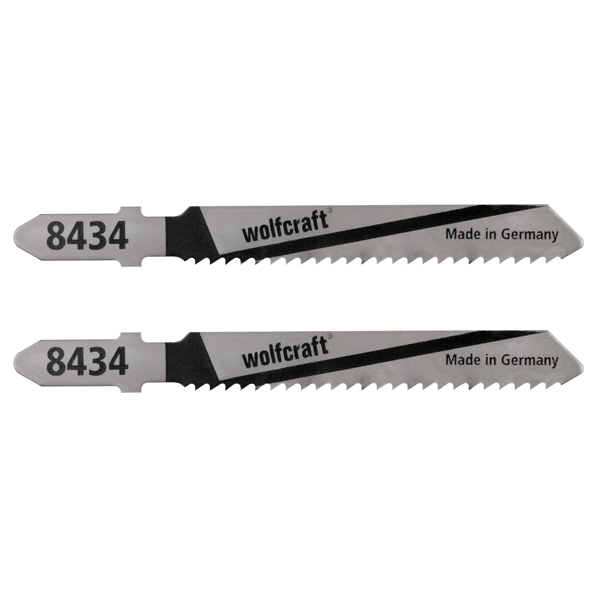 Hojas de sierra de calar HSS; vástago en T; chapa de acero, aluminio