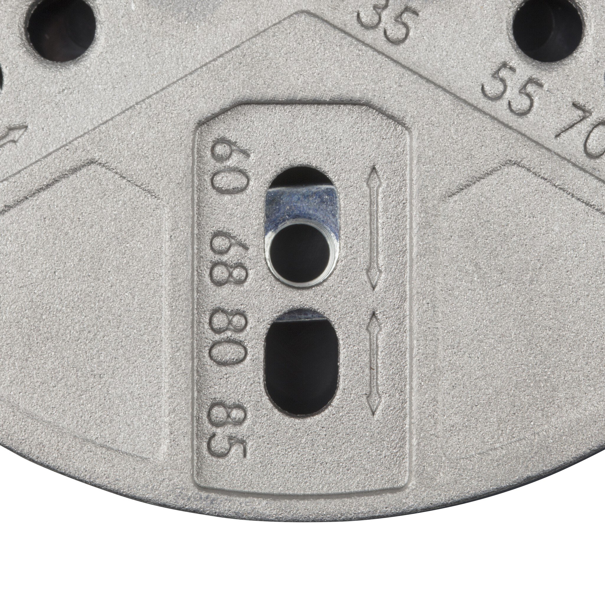 1 sierra de corona ajustable Ø 35,65,68,74,76,83 mm (AH-EL)