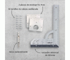 Juego de proyecto "Reparación de bisagras de cazoleta – Lado de la puerta"