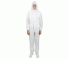 Mono desechable con capucha, L
