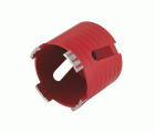 1 corona de perforación con dentado de diamante ø 82 mm