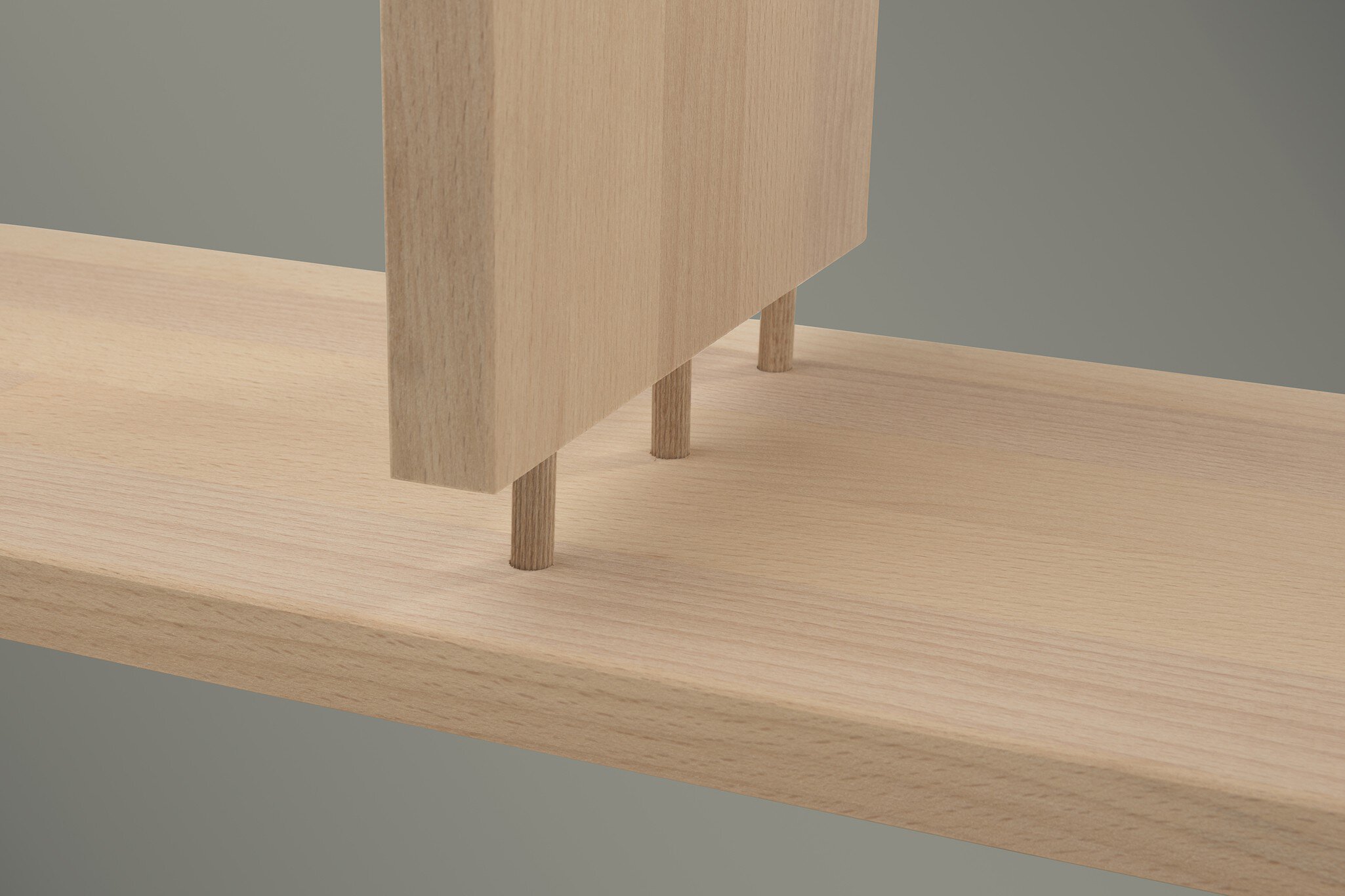 200 espigas corrugadas de haya de ø6x30mm