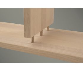 40 espigas corrugadas de haya de ø8x40mm