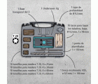 1 juego Undercover-Jig, Torx