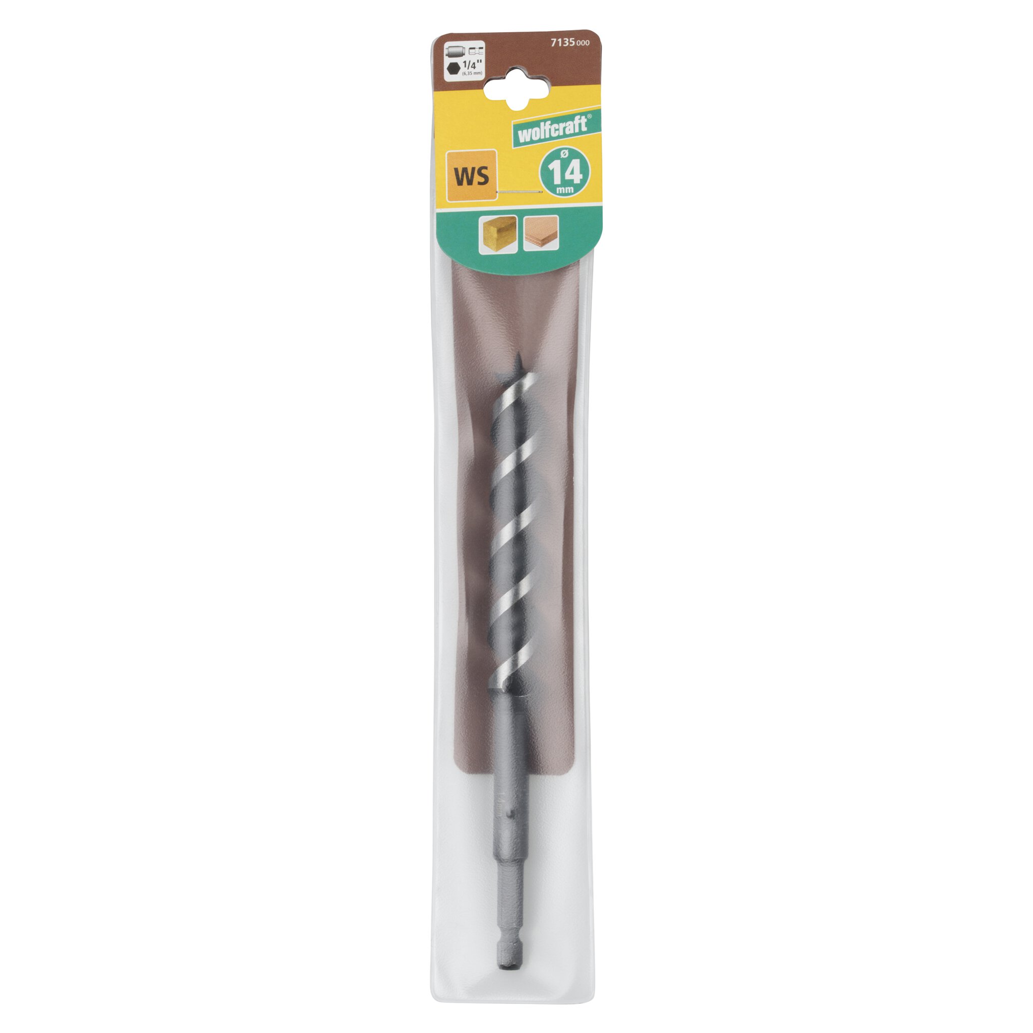 1 broca para vigas de madera speedwinder Ø 14 mm