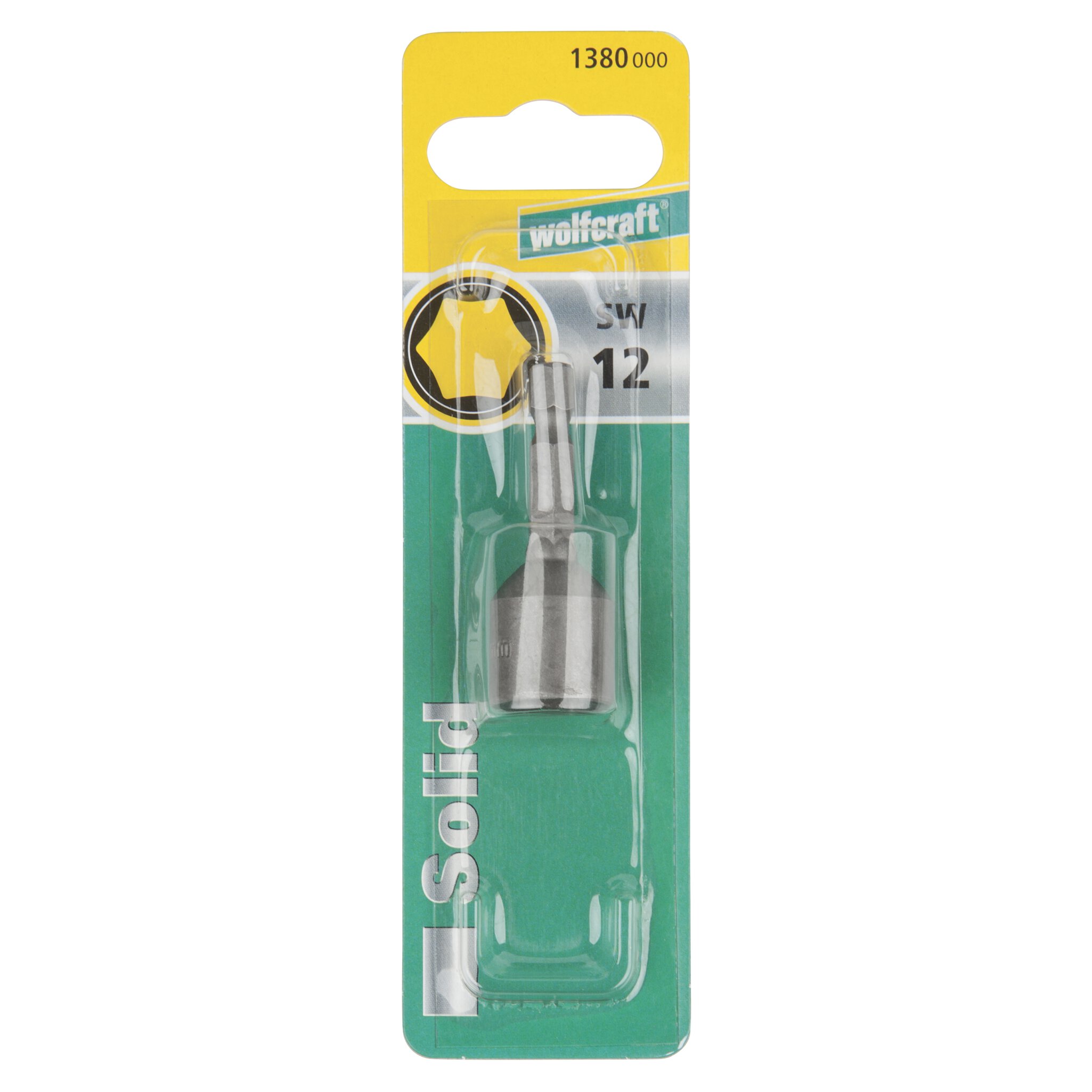 1 llave de vaso CV, l=50 mm, ancho de llave 12