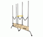 Soporte para cortar leña con motosierras