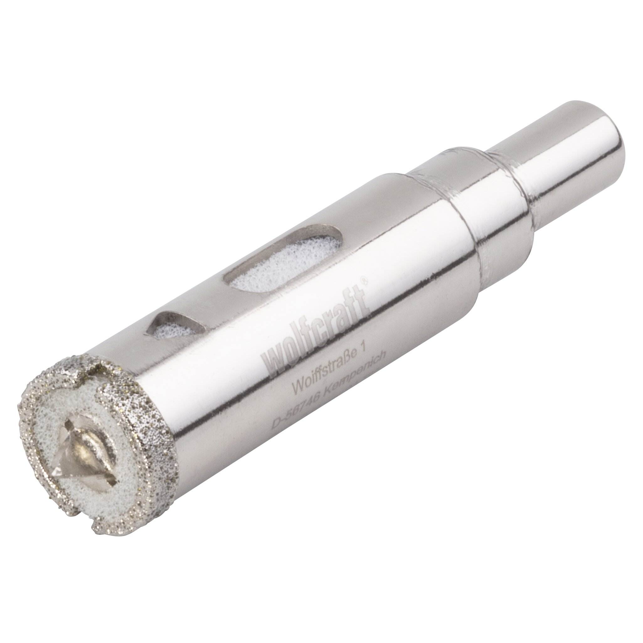 Corona de perforación recubierta de diamante 