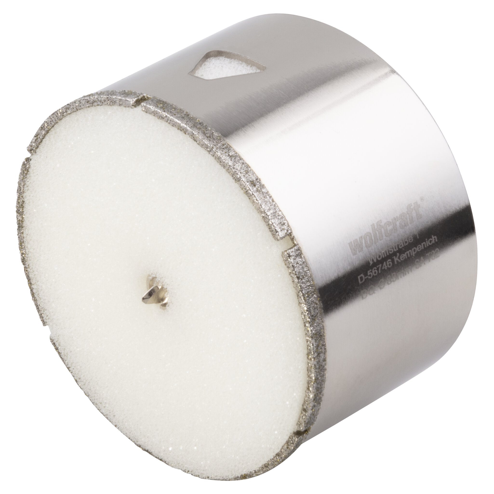 1 broca de perforación de diamante con vástago ø 83 mm