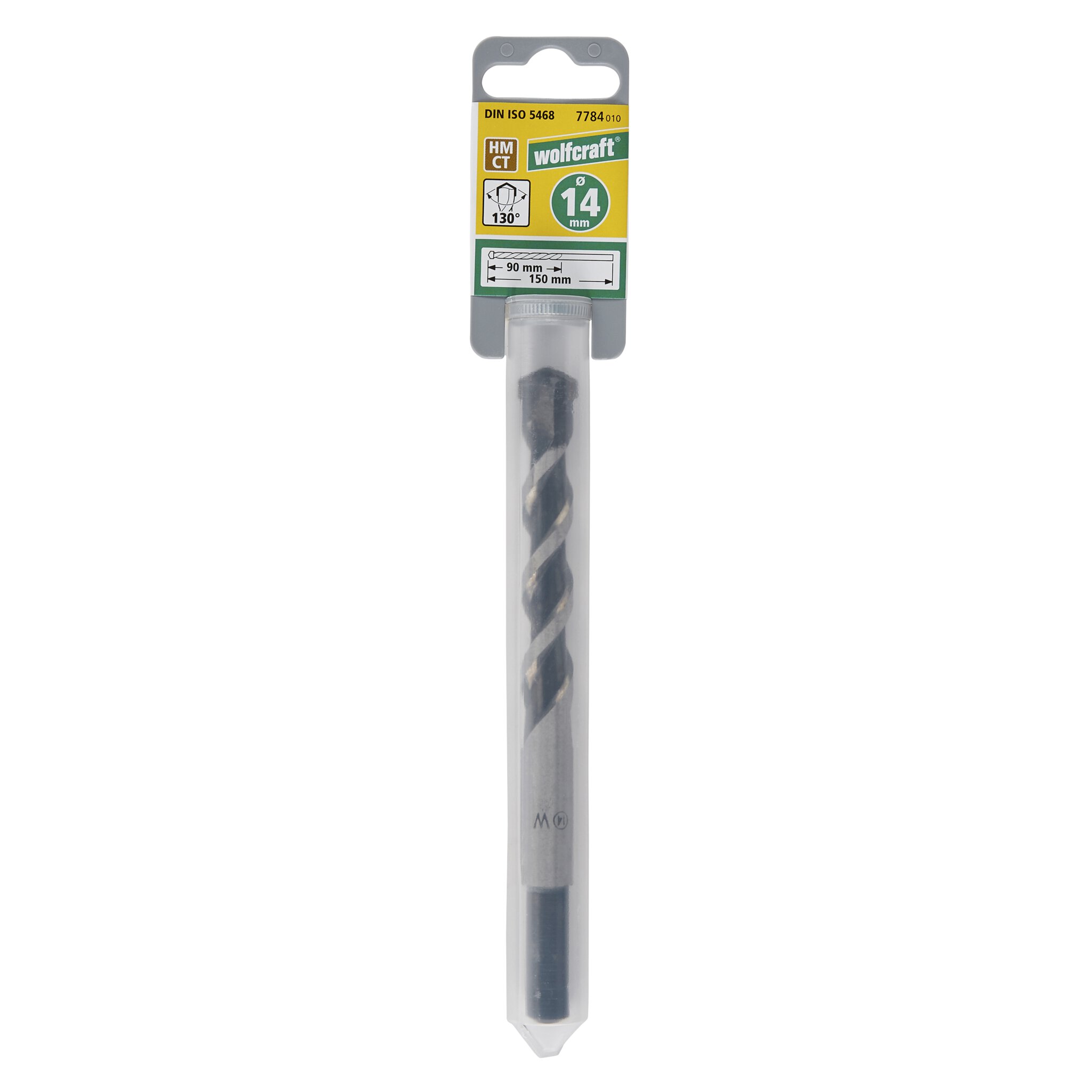 1 broca para hormigón CT Prof. Ø 14 x 150 mm