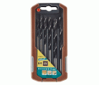 1 juego de brocas espirales para madera CV de 6 piezas Ø 3, 10 mm