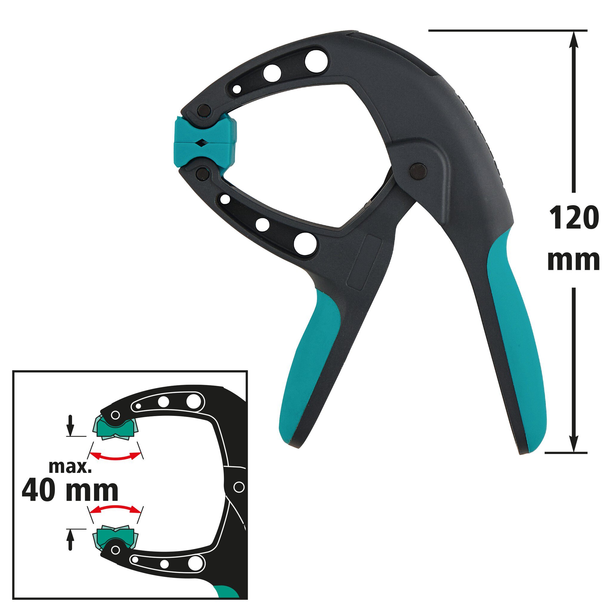 Pinza de resorte PRO 40