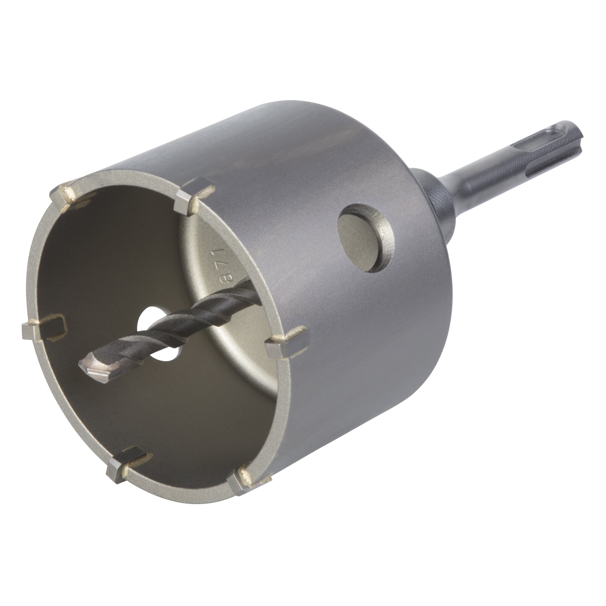 1 sierra de corona de perforación CT con vástago SDS-plus ø 76 mm