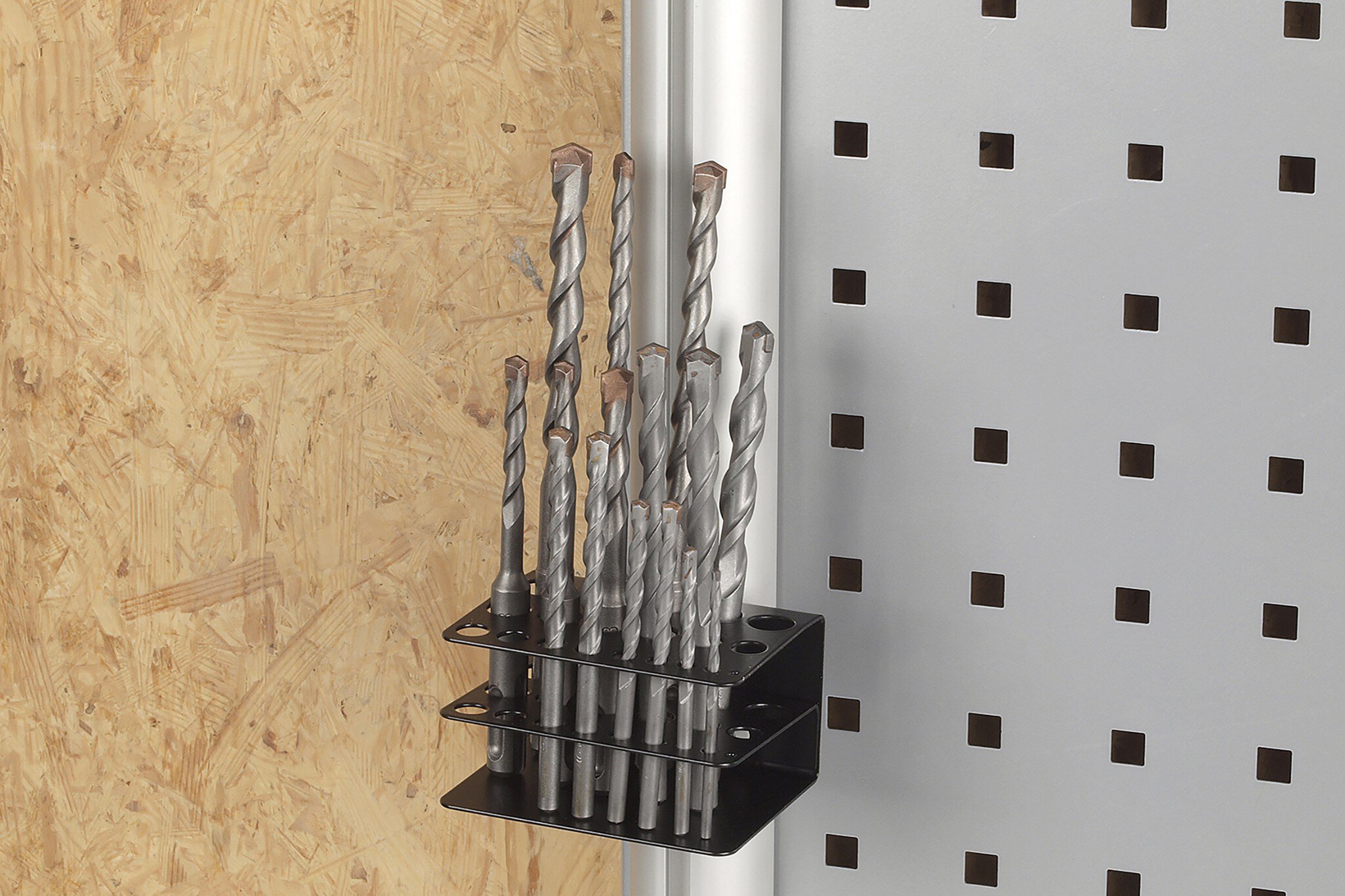 1 soporte para brocas para panel perforado WSS