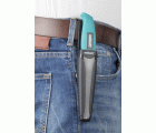 1 cuchillo de exterior con cuchilla dentada y estuche