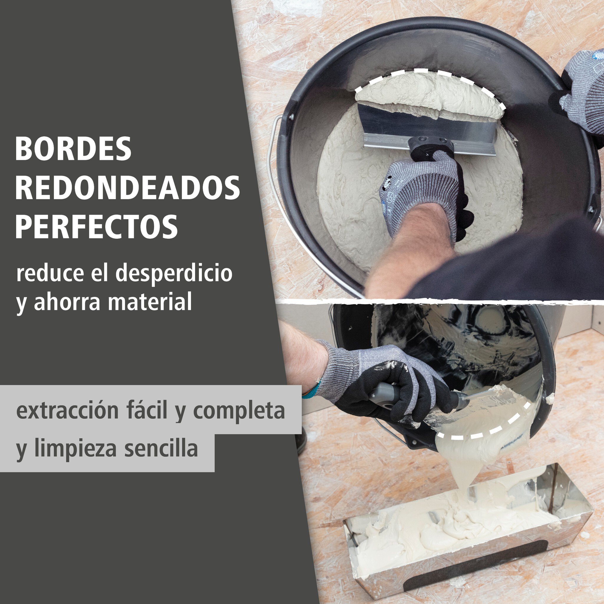 Espátula para cubo