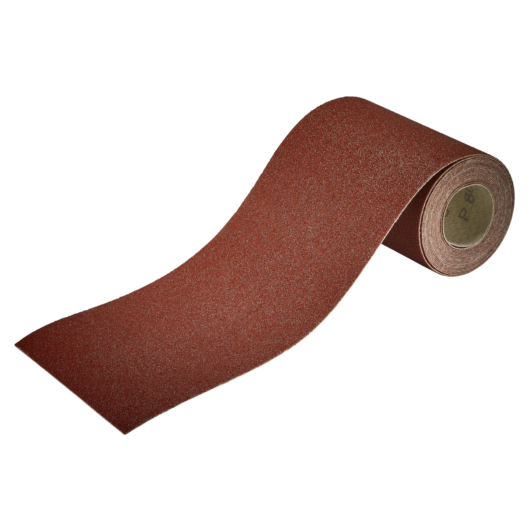 1 rollo de papel abrasivo adhesivo, grano 80, 4 m x 115 mm