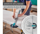 1 riel en T para corte paralelo