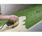 6 hojas abrasivas adhesivas corindón de grano 40 de 98 x 139 mm