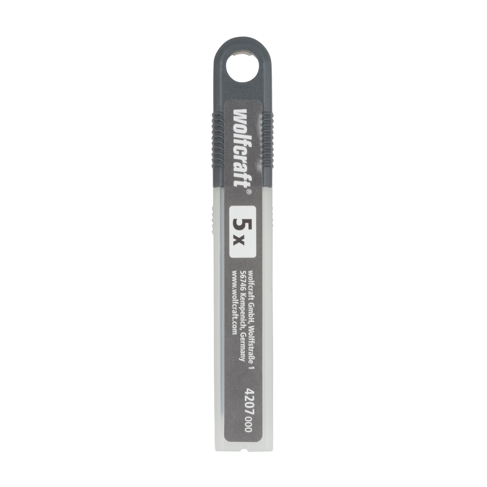 5 cuchillas separables de 9 mm pro sharp negras