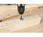 1 juego de brocas espirales para madera de 2 piezas Ø 6 mm