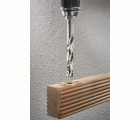 1 broca espiral para madera HSS Prof. ø4x75mm