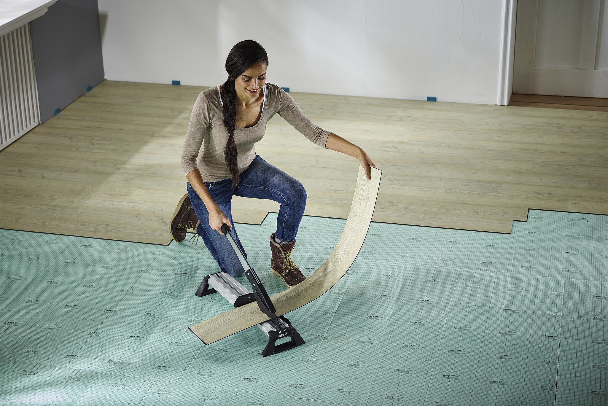 Juego de proyecto "Instalación de vinilo y laminado"