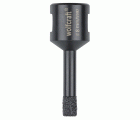 1 broca de perforación de diamante para amoladora angular ø 8 mm