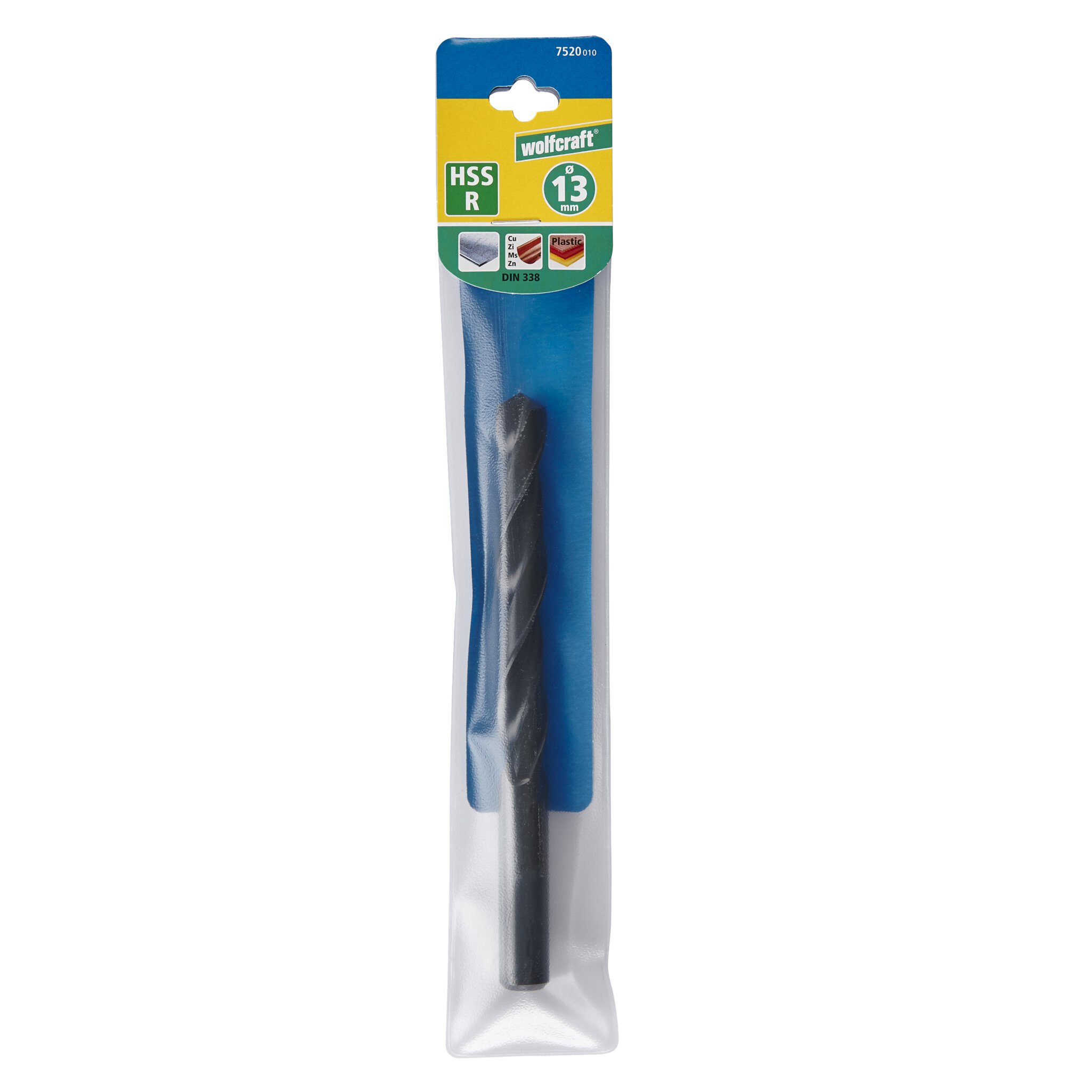 1 broca para metal HSS, FL, Ø 13,0 x 151 mm