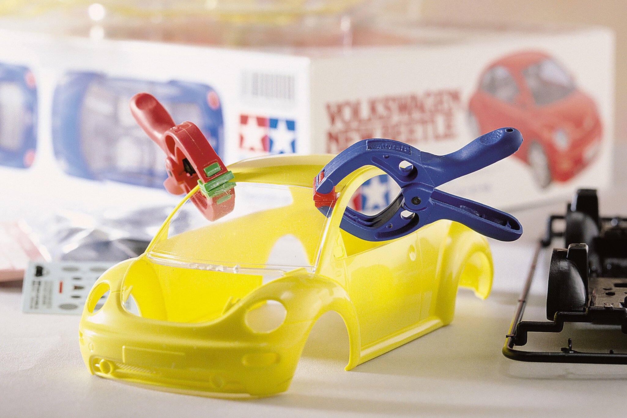 1 juego de mini-pinzas con resorte microfix de 7 piezas