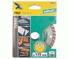1 disco de corte de diamante Pro Turbo ø 115 mm