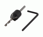 Broca con avellanador ajustable, para tornillos de construcción de muebles